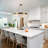Modern & luxurious 12-Light Dimmable Drum Chandelier With Ripple Glass