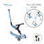 Globber Go Up Active Lights 3 in 1 Scooter and Ride-On-118917563