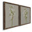 «White Field Flowers I», ensemble de 2 peintures sur toile encadrées-1126046346-1126046348