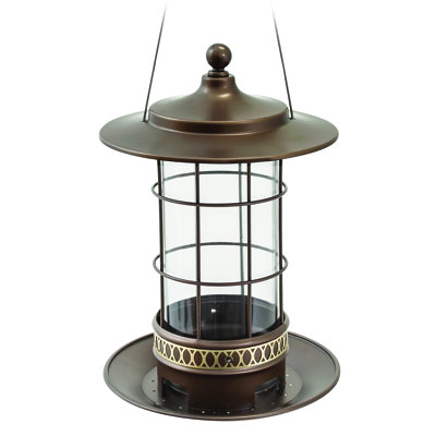 Metal Hanging Tube Bird Feeder