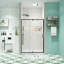 Porte de douche noire matte avec pivot pivotant - 44-48 "x 71", verre trempé 1/4 ", poignée en acier inoxydable, fermeture magnétique, conception à fuites, facile à assembler H 71" noir, fuite de 6 mm, installation réversible-124961218