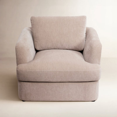 Alameda Velvet Barrel Chair