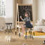 Tabouret pliant sans dossier de 18 pouces avec poignée, tabouret de bar pliable portatif avec pieds antidérapants, capacité de 600 lb pour la cuisine, le bar, la maison, l'intérieur et l'extérieur-561259475