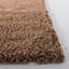 Tapis taupe touffeté à la main-23564207