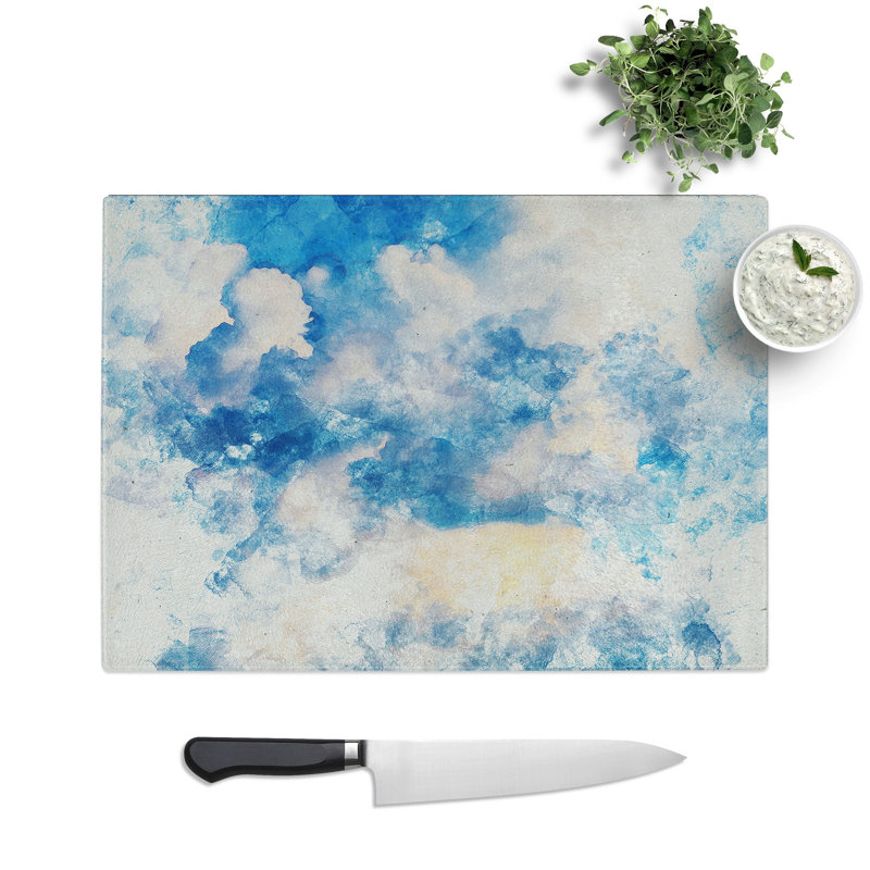 Clouds Chopping Board, 28.5cm W x 39cm L