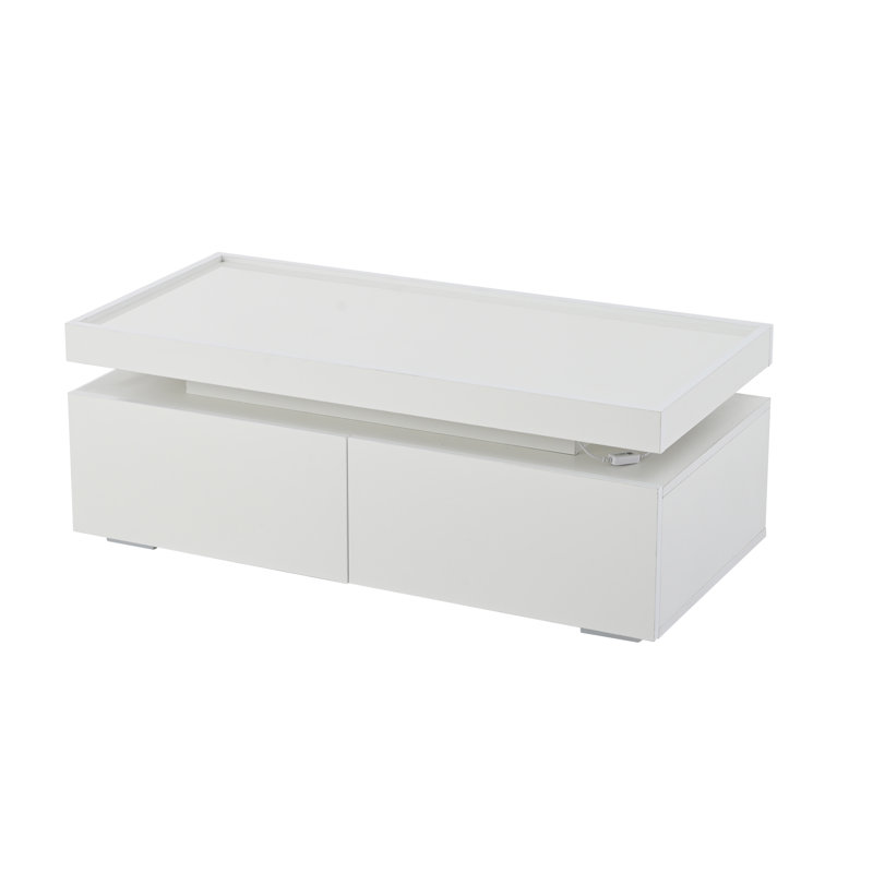 Frame Coffee Table with Storage