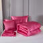 Ensemble d'édredon en satin pour grand lit 8 pièces Ensemble de literie en satin de soie soyeux avec 1 housse de coussin-123195291-123195301