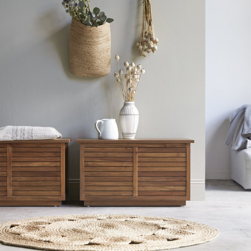 Loggia Solid Wood 80cm W 1 - Drawer Chest of Drawers