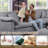 6 - Piece Modular Oversized Reversible Corner Sectional Sofa Cloud Couch-140416316