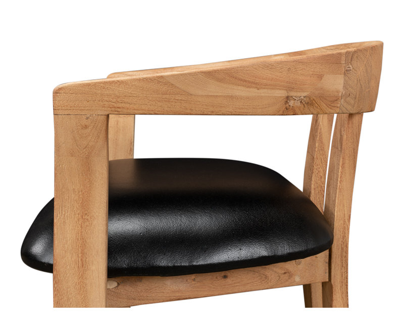 Rift Leather Arm Chair