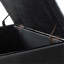 Large Square Wooden Legs Storage Ottoman-2026237061