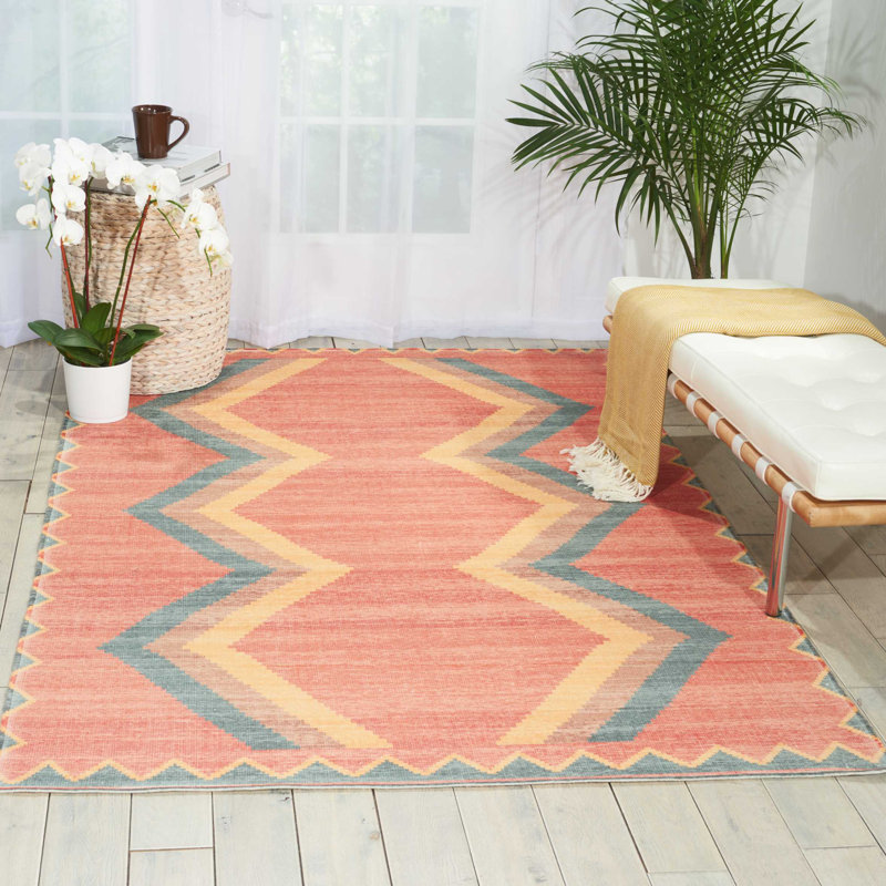 Alifa Chevron Indoor Rug, Rectangle 5' x 7'