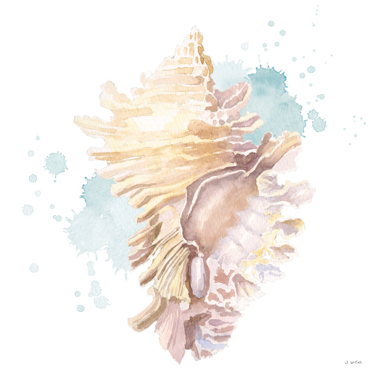 Salento Coast IV, peinture encadrée, Non, H 12 po x l 12 po x P 1,25 po, Toile avec cadre doré