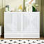 Lit double avec pratique et tiroir - élégant, compact, pour les espaces domestiques convertibles, blanc, utilisation
