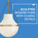 Vena Teardrop Single Light Pendant with Hand-Blown Etched Opal Glass