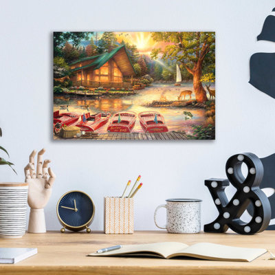 «Seize the Day» par Chuck Pinson, art mural en verre acrylique