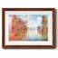 «Autumn in Argenteuil» par Monet, reproduction encadrée rustique avec tableau mat-439550611-439550620