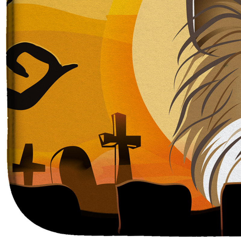 Tapis de séchage halloween papillon