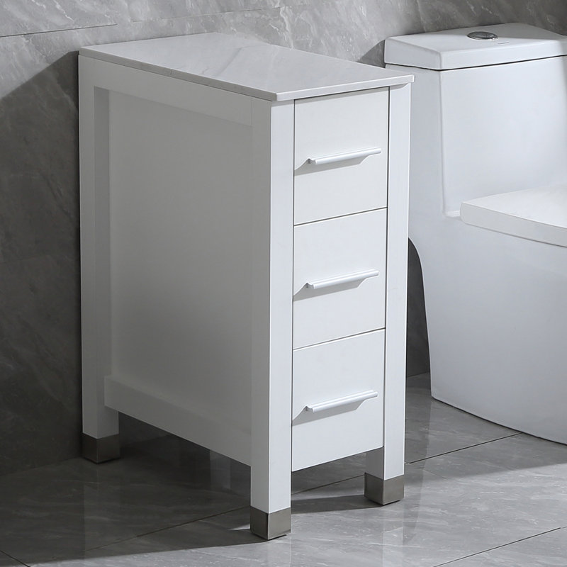 Bathroom Cabinet, White