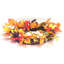60cm Lighted Fall Wreath for Front Door Halloween Thanksgiving Decoration