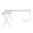 Photiades Glass L-Shape Corner Computer Desk-1568516162