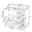 Meuble-lavabo moderne avec lavabo en céramique pour salle de bain compacte-1445148422-1445148417