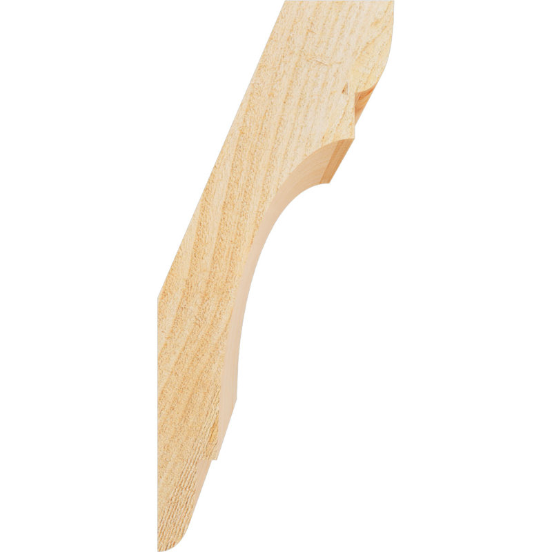 Attelle de genou olympique, Sapin de Douglas, Sciage brut, H 14 po x l 6 po x P 6 po