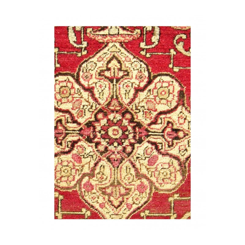 Amous One-of-a-Kind Rectangle 1'11'' X 1'7'' Hand Knotted Area Rug
