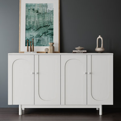 59" Console Table Entryway Sideboard for Hallway Living Room