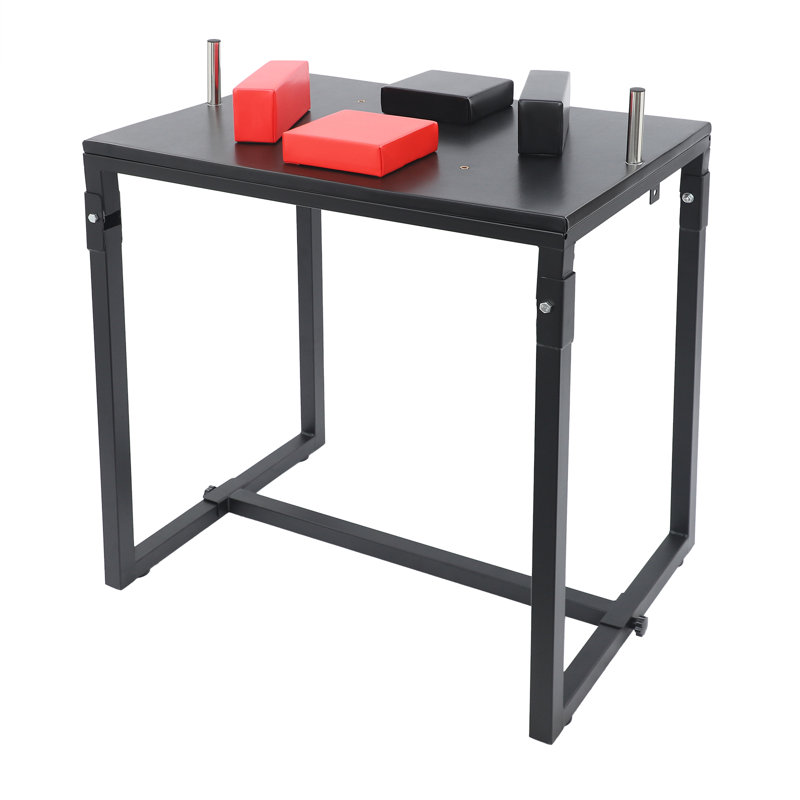 Table de bras de fer pliable, Noir
