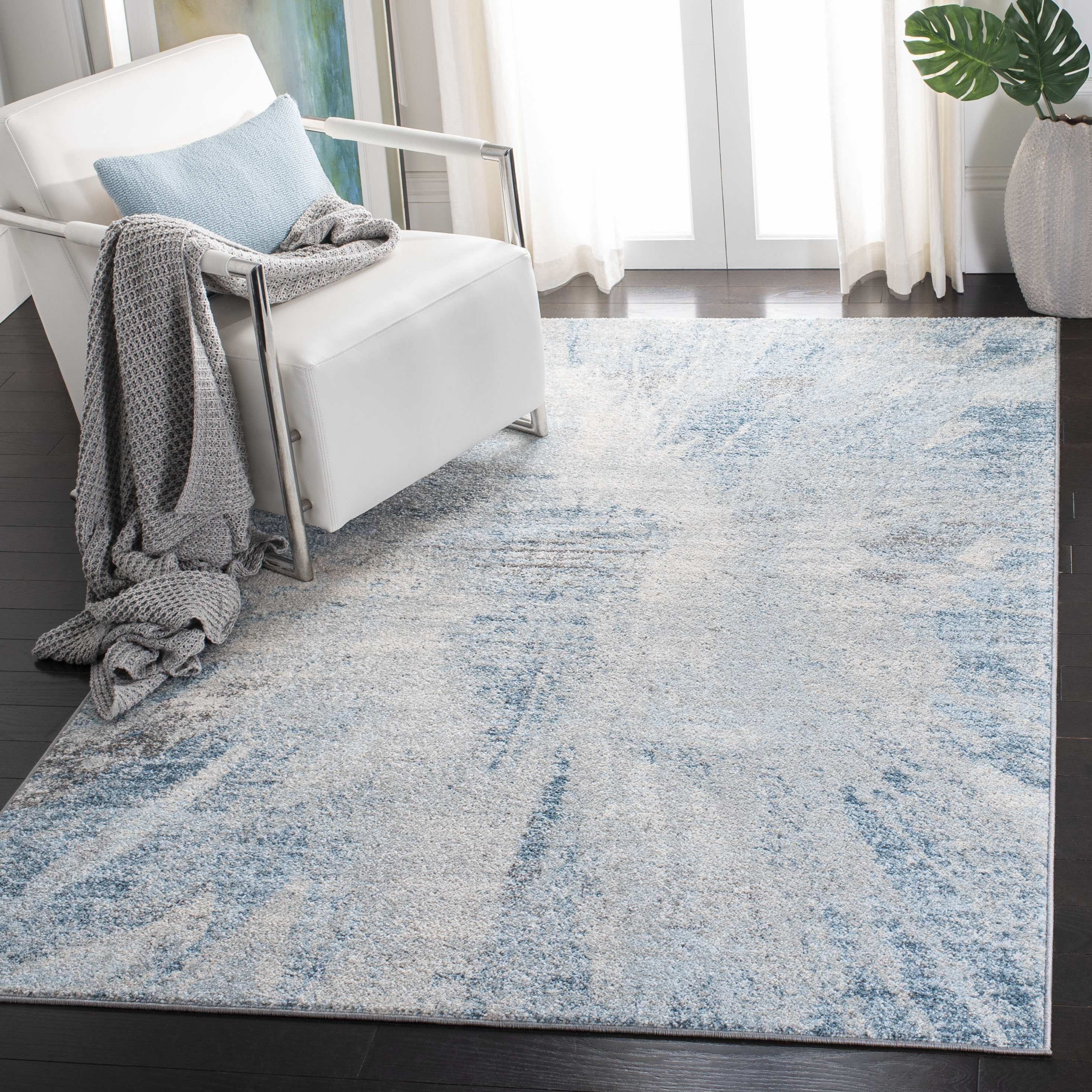 Riser Rug 17 Stories Escalera Performance Rug & Reviews | Wayfair
