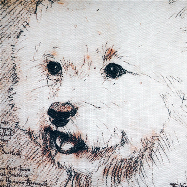 Coussin Westie Terrier
