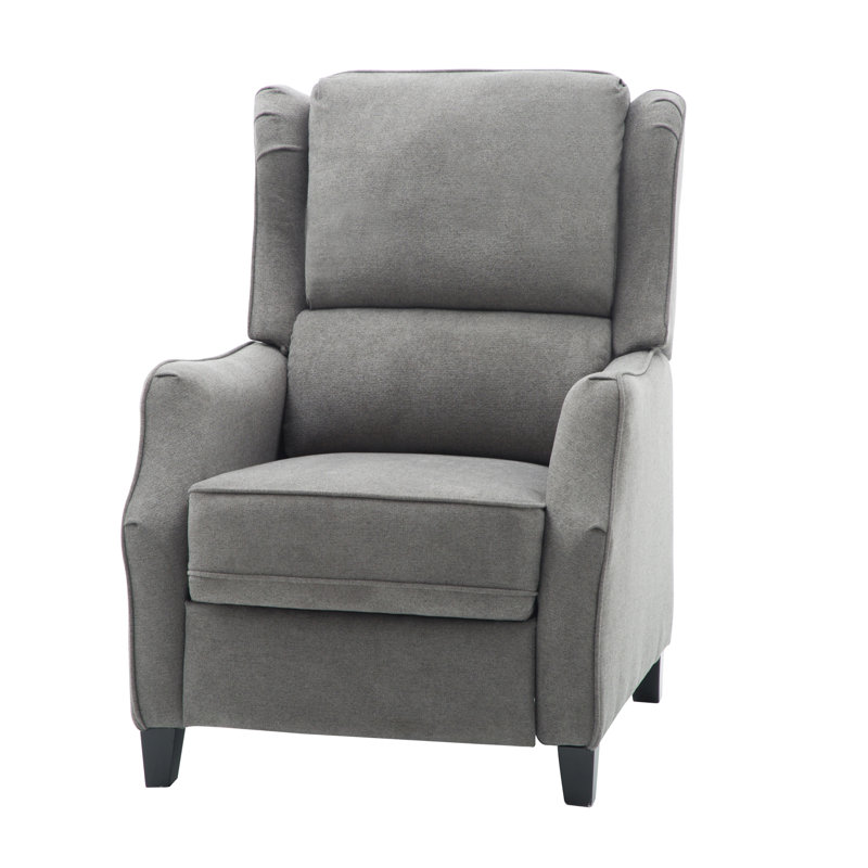 Fauteuil inclinable standard standard de 21,3 po Westfall, Mélange de polyester gris