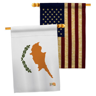 Double Sided 40'' H x 28'' W Polyester House Flag