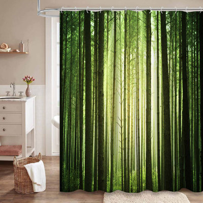 Rideau de douche Mystical Forest