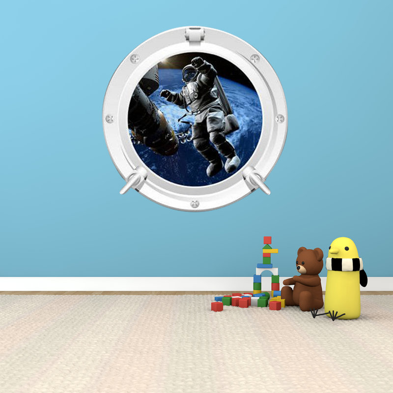 Fantasy & Sci-Fi Non-Wall Damaging Wall Decal, 14" H x 14" W
