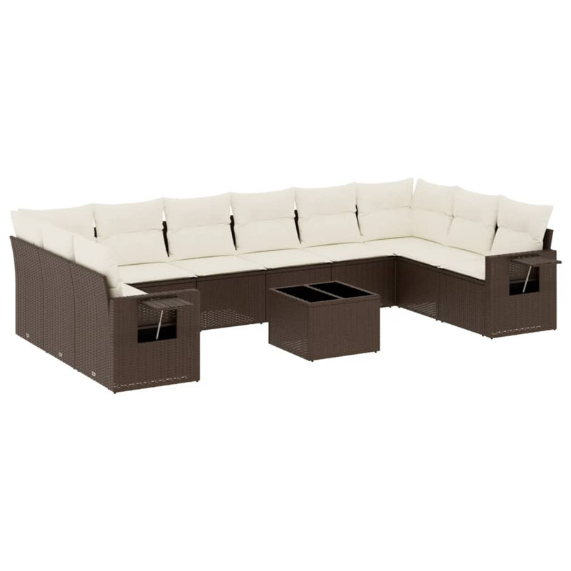 Ensemble de canapé de jardin Vidaxl
