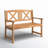 Giles Solid Wood Fir Outdoor Bench