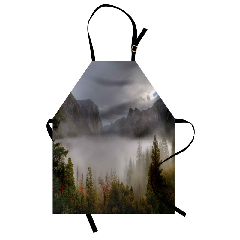 No Pattern Bib Apron