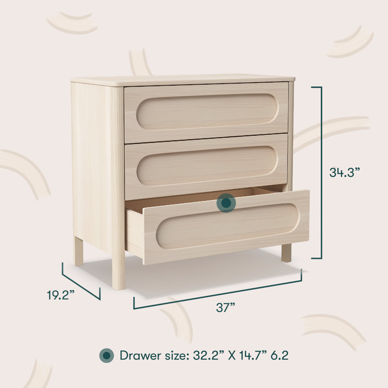 Lulla & Lulli Dresser, Blond Wood