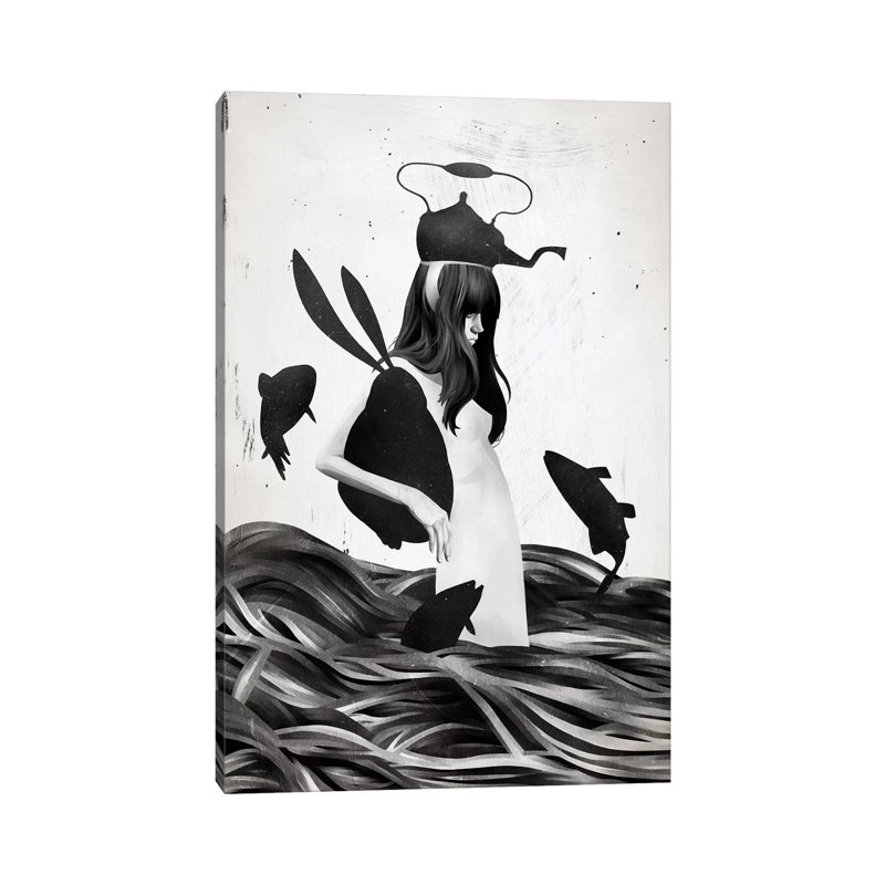 A Mile Away From Anywhere by Ruben Ireland - Wrapped Canvas Gallery-Wrapped Canvas Giclée, 30.48 cm H x 45.72 cm W