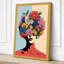 Blooming Crown Botanical - Wrapped Canvas-1716059767-1716059764
