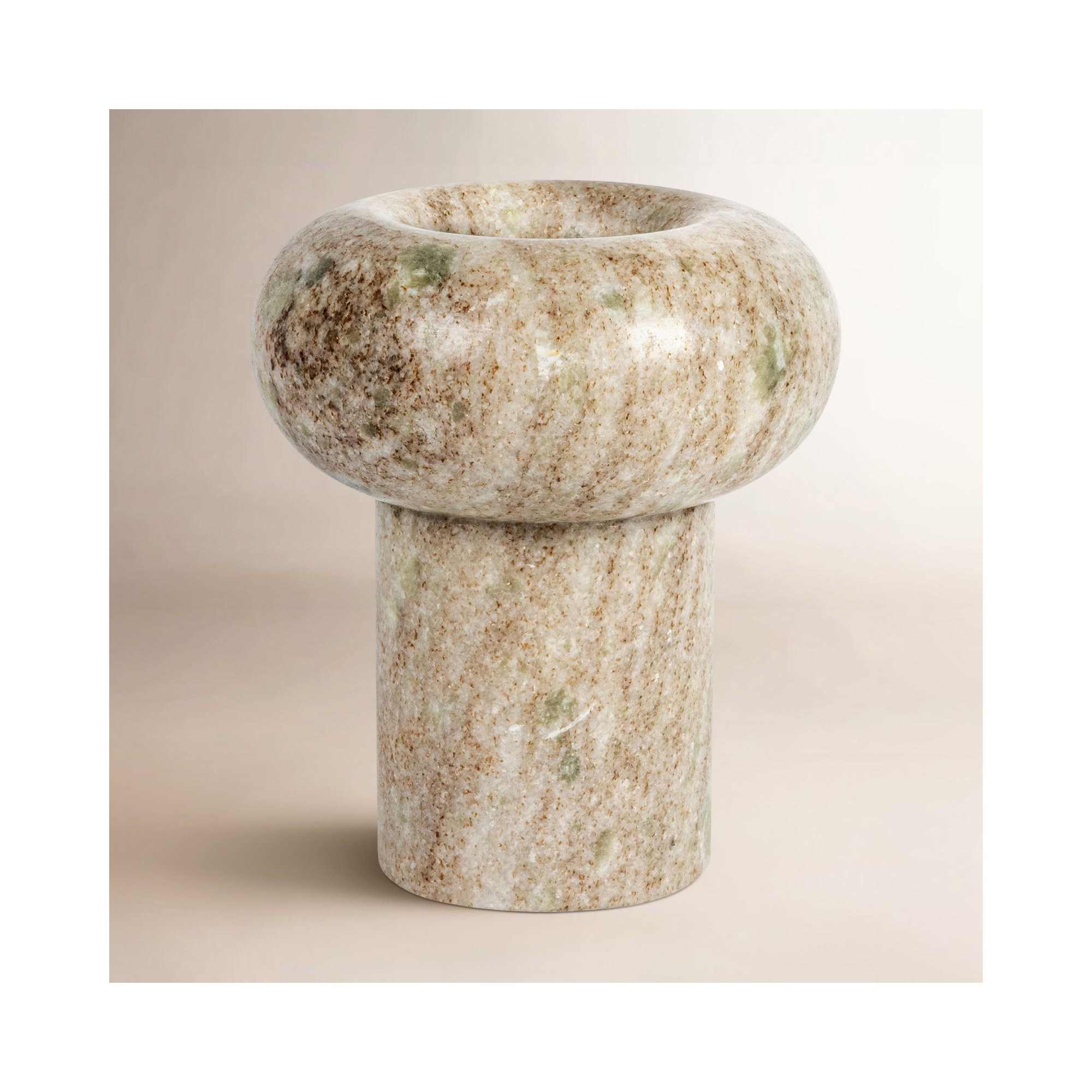 Kallie 4.75" Marble Tealight