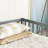 Twin Bed With Guardrails, Grey - & Fun Floor For Two Twins Stable Practical Setup-420968677