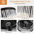 12" 2-Light Dimmable Crystal Flush Mount Lighting-1162605795
