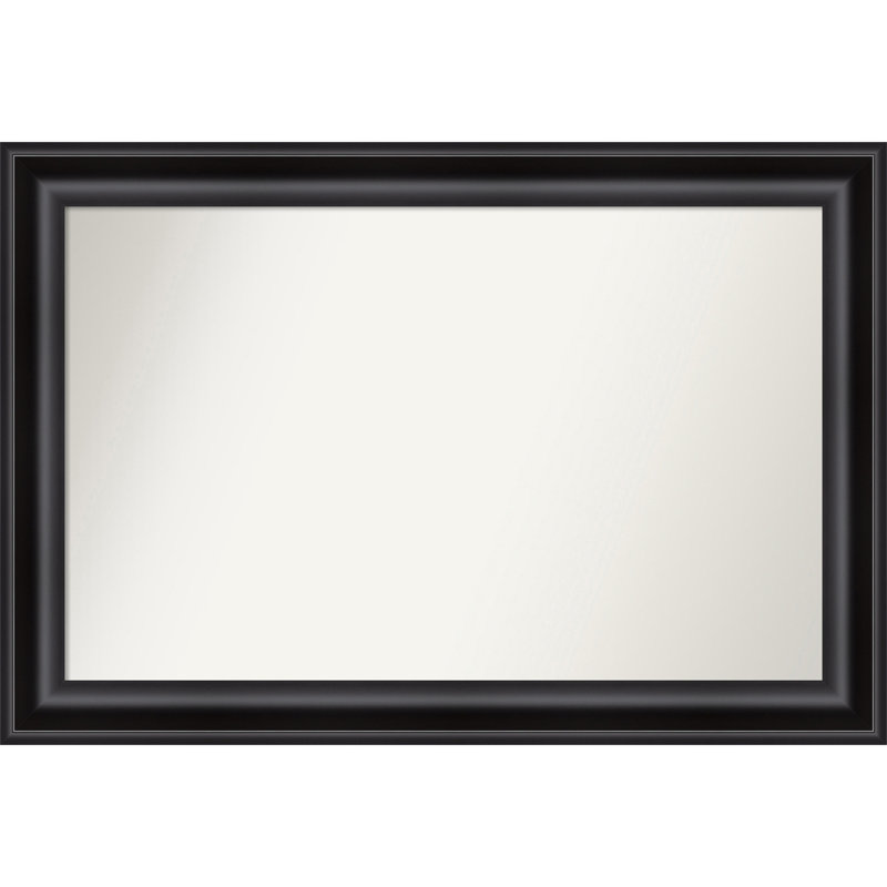 Miroir d'appoint mural en plastique Churchton, 29,75 po x 43,75 po