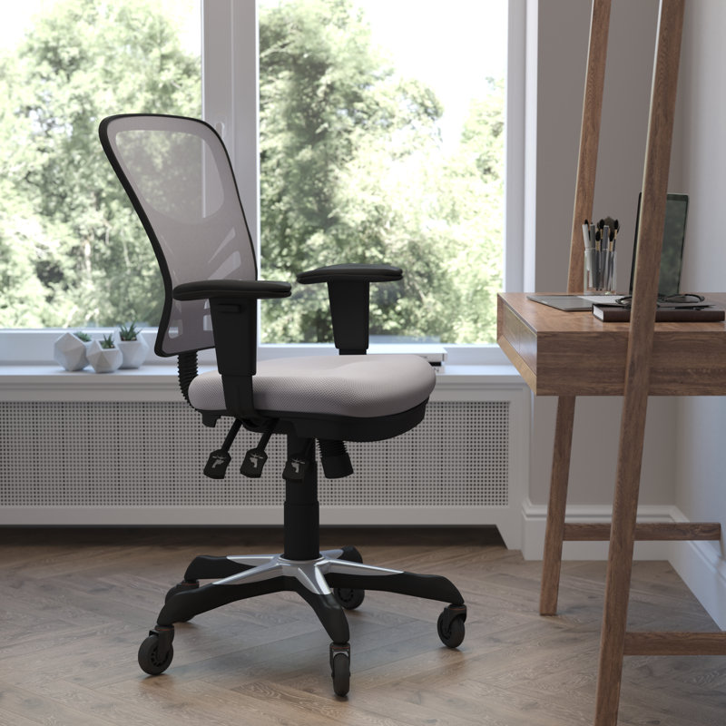 Chaise ergonomique , Noir, Gris