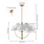 Iron 6-Light Chandelier