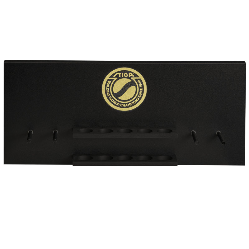 Support de rangement pour tennis de table Stiga, Noir