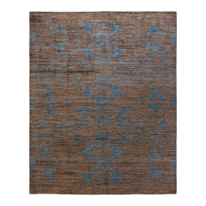 One-of-a-Kind 7' 10" X 9' 9" Hand Knotted Area Rug
